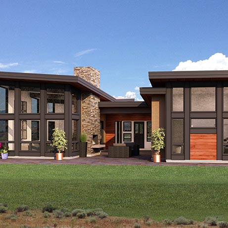 The Alexander Floor Plan by Point Zero Homes