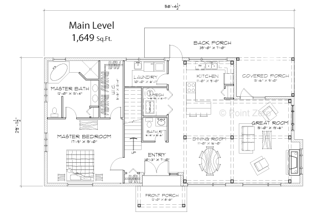 Manchester Main Level Floor Plan