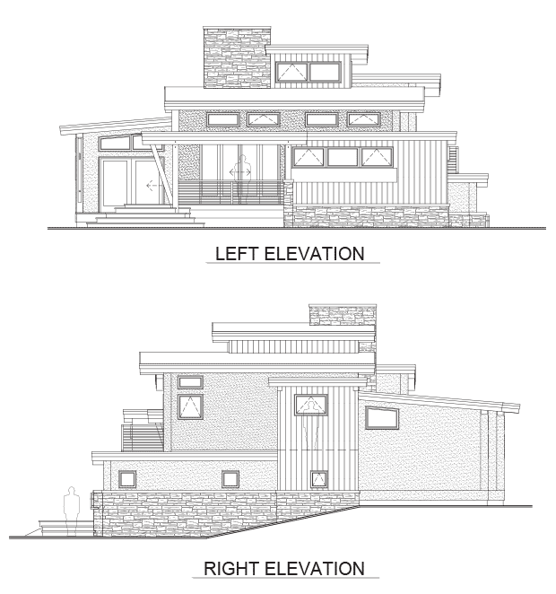 Elevations of the Berkely Floor Plan
